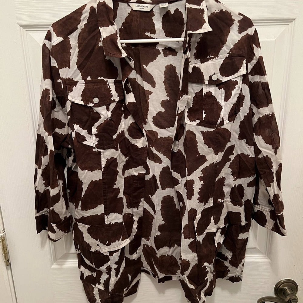 Liz Claiborne New York XL women shirt